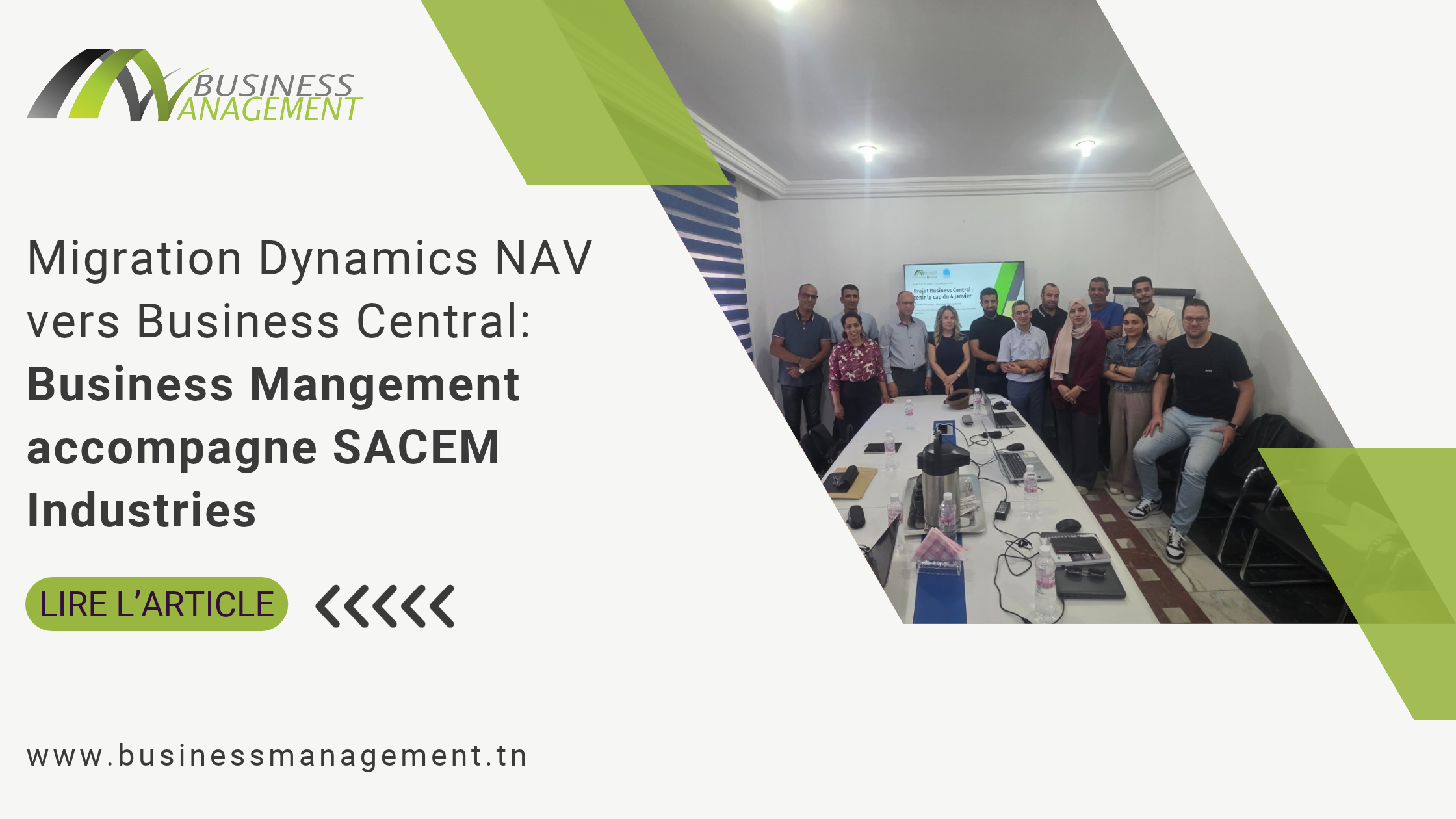 BUSINESS MANAGEMENT accompagne SACEM Industries dans la migration de Microsoft Dynamics NAV 2018 vers Dynamics 365 Business Central, un projet stratégique visant à moderniser le système d’information et à soutenir la transformation digitale de l’entreprise.